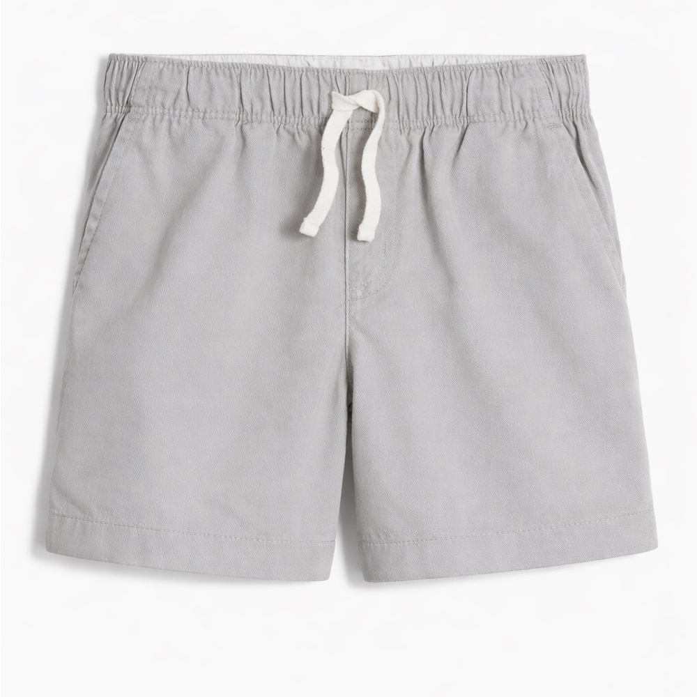 Boys' soft twill drawstring dock short